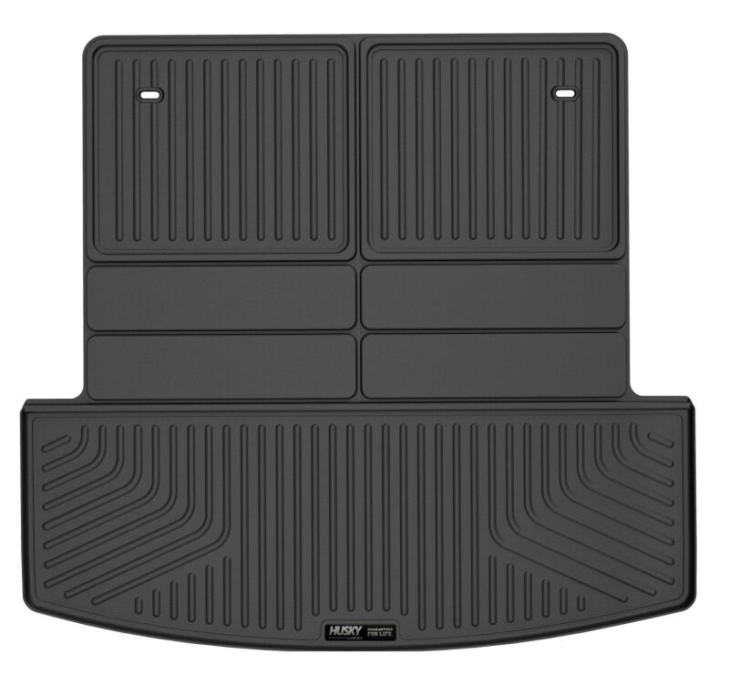 Husky Liners 20-21 Ford Explorer Weatherbeater Series Cargo Liner - Black Husky Liners Floor Mats - Rubber AXOPROS