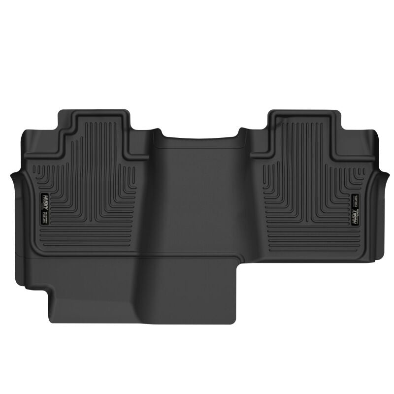 Husky Liners 2004-2008 Ford F-150 SuperCrew Cab Pickup X-act Contour Rear Floor Liner (Black) Husky Liners Floor Mats - Rubber AXOPROS