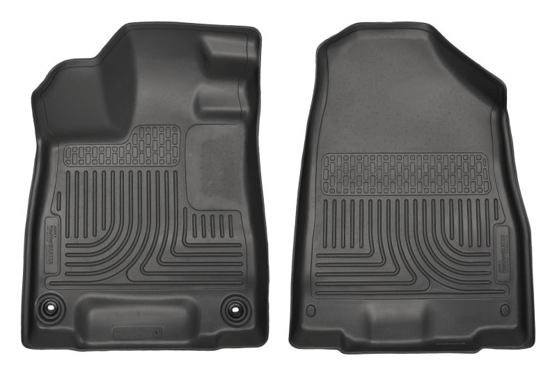 Husky Liners 2014 Acura MDX All Models Weatherbeater Black Front Floor Liners Husky Liners Floor Mats - Rubber  AXOPROS