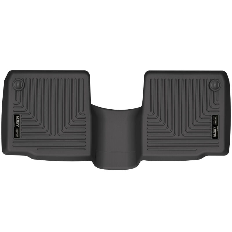 Husky Liners 2015 Ford Explorer WeatherBeater 2nd Row Black Floor Liner Husky Liners Floor Mats - Rubber AXOPROS
