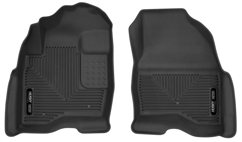 Husky Liners 2015 Ford Explorer X-Act Contour Black Floor Liners Husky Liners Floor Mats - Rubber AXOPROS