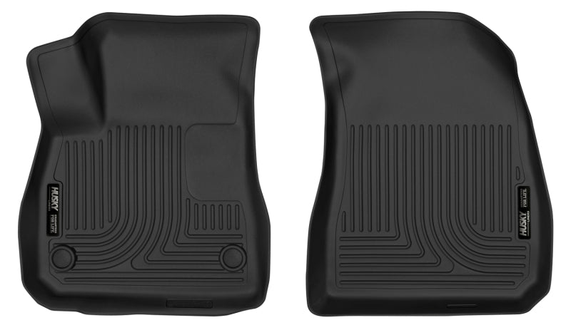 Husky Liners 2016+ Chevrolet Malibu X-Act Contour Black Front Floor Liners Husky Liners Floor Mats - Rubber AXOPROS