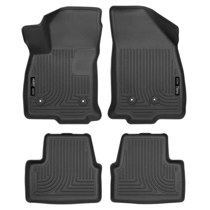 Husky Liners 2016 Chevrolet Volt WeatherBeater Combo Black Floor Liners Husky Liners Floor Mats - Rubber AXOPROS