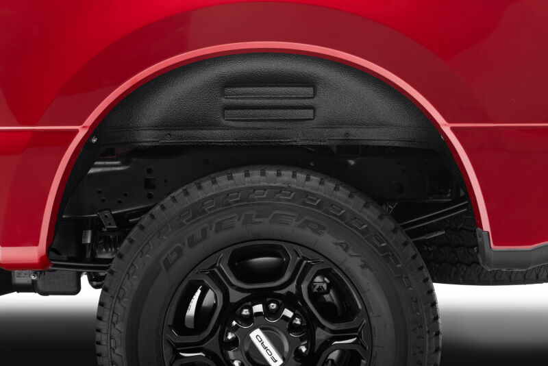 Husky Liners 2017 Ford F-250 Super Duty / 2017 Ford F-350 Super Duty Black Rear Wheel Well Guards Husky Liners Wheel Well Liners AXOPROS