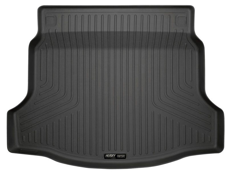 Husky Liners 2017 Honda Civic Hatchback WeatherBeater Black Trunk Liner Husky Liners Floor Mats - Rubber AXOPROS