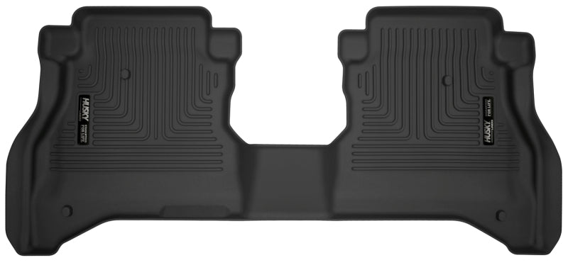 Husky Liners 2020 Jeep Gladiator Crew Cab X-Act Contour Black Floor Liner (2nd Seat) Husky Liners Floor Mats - Rubber AXOPROS