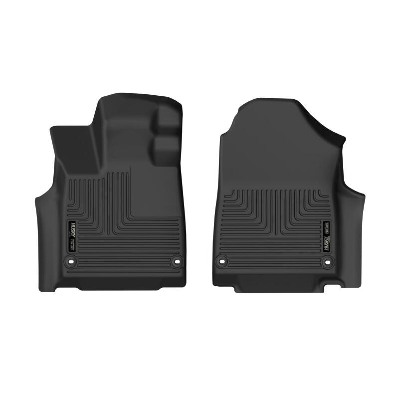 Husky Liners 2022 Acura MDX Front Floor Liners - Black Husky Liners Floor Mats - Rubber AXOPROS