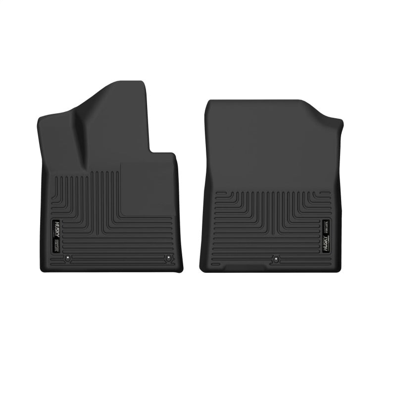 Husky Liners 2022 Kia Sorento X-Act Contour Front Floor Liners - Black Husky Liners Floor Mats - Rubber AXOPROS