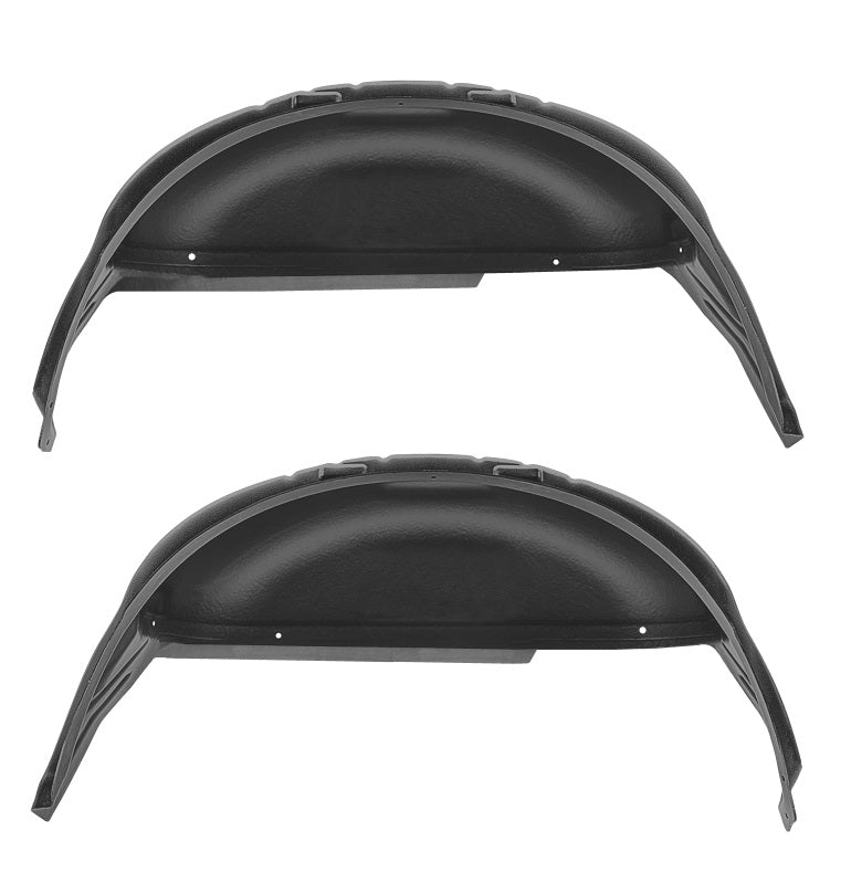 Husky Liners 21-23 Ford F-150 Raptor Black Rear Wheel Well Guards Husky Liners Wheel Well Liners AXOPROS