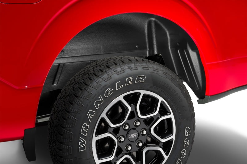 Husky Liners 21-23 Ford F-150 Rear Wheel Well Guards - Black Husky Liners Wheel Well Liners AXOPROS