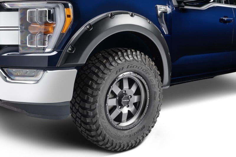 Husky Liners 21-25 Ford F-150 (excl. Lightning) Pocker Style Fender Flares - 4pc Husky Liners Fender Flares AXOPROS