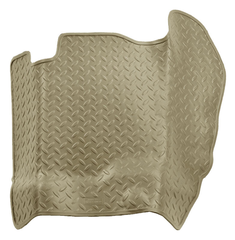 Husky Liners 96-99 Suburban/Tahoe/Yukon Classic Style Center Hump Tan Floor Liner (w/o Floor Shift) Husky Liners Floor Mats - Rubber AXOPROS