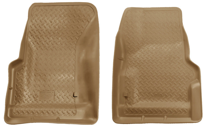 Husky Liners 97-06 Jeep Wrangler Classic Style Tan Floor Liners Husky Liners Floor Mats - Rubber AXOPROS