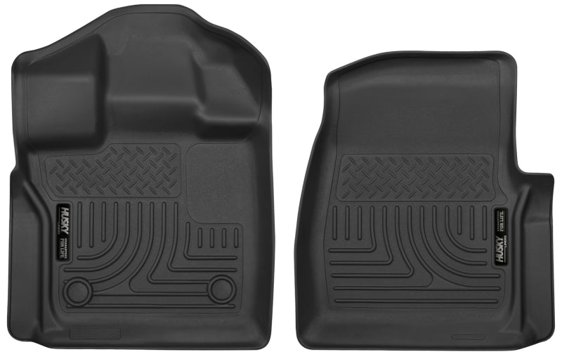 Husky Liners15-23 Ford F-150 Standard Cab X-Act Contour Black Floor Liners Husky Liners Floor Mats - Rubber AXOPROS