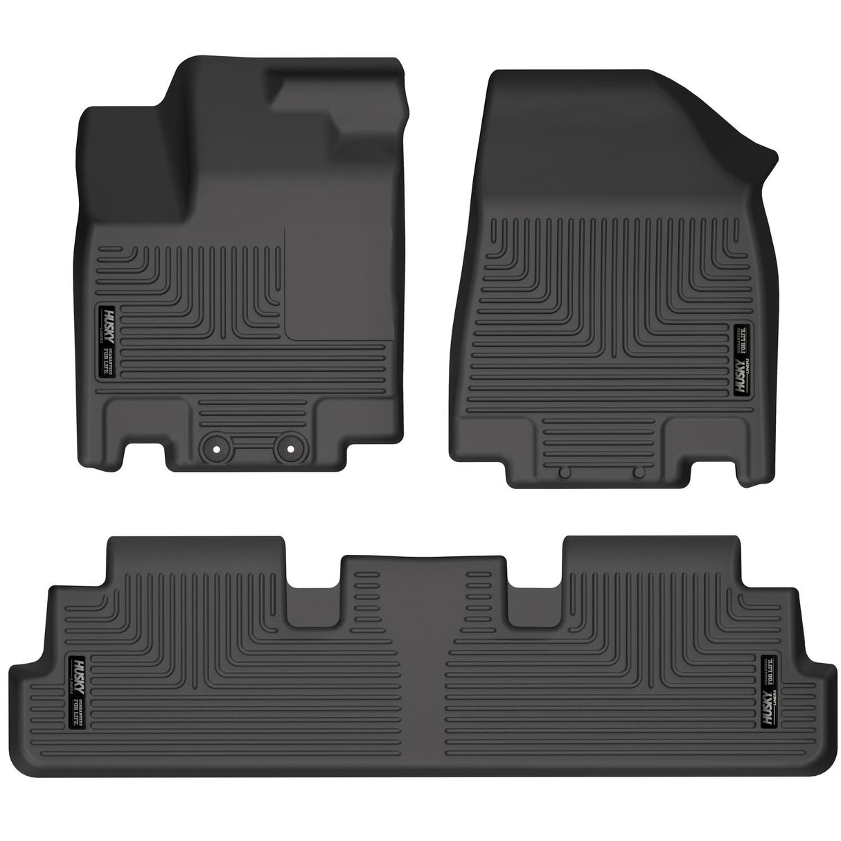 Husky Weatherbeater Front & 2nd Seat Floor Liners 95701 Husky Liners Floor Liner  AXOPROS