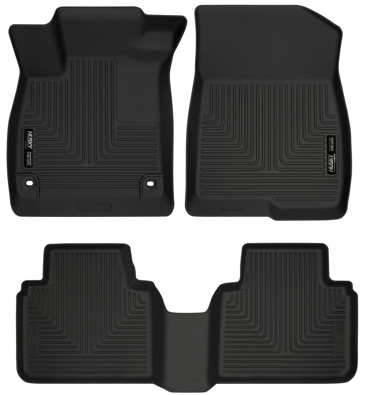 Husky Weatherbeater Front & 2nd Seat Floor Liners 95741 Husky Liners Floor Liner  AXOPROS