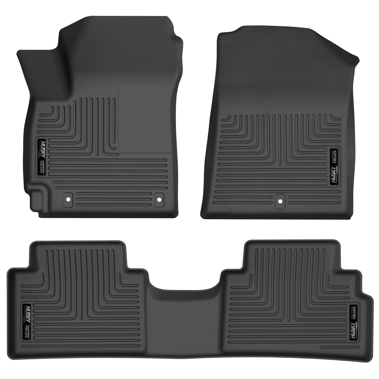 Husky Weatherbeater Front & 2nd Seat Floor Liners 95761 Husky Liners Floor Liner  AXOPROS