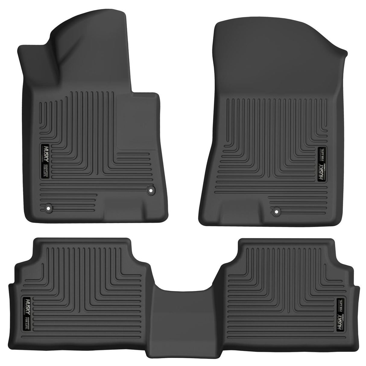 Husky Weatherbeater Front & 2nd Seat Floor Liners 95771 Husky Liners Floor Liner  AXOPROS