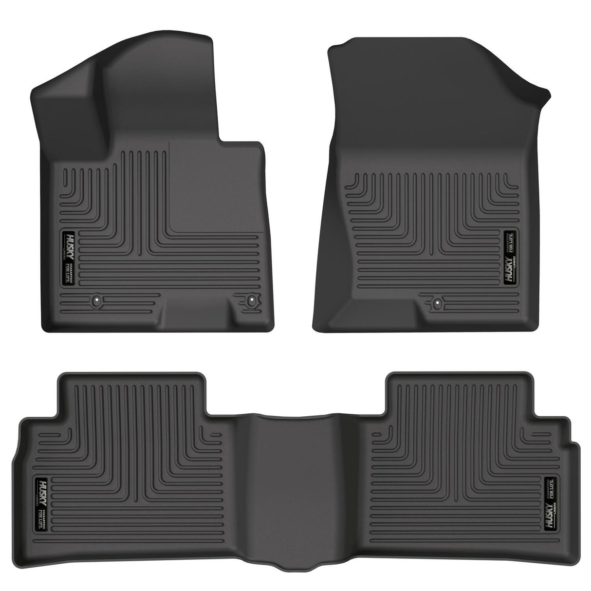 Husky Weatherbeater Front & 2nd Seat Floor Liners 95781 Husky Liners Floor Liner  AXOPROS