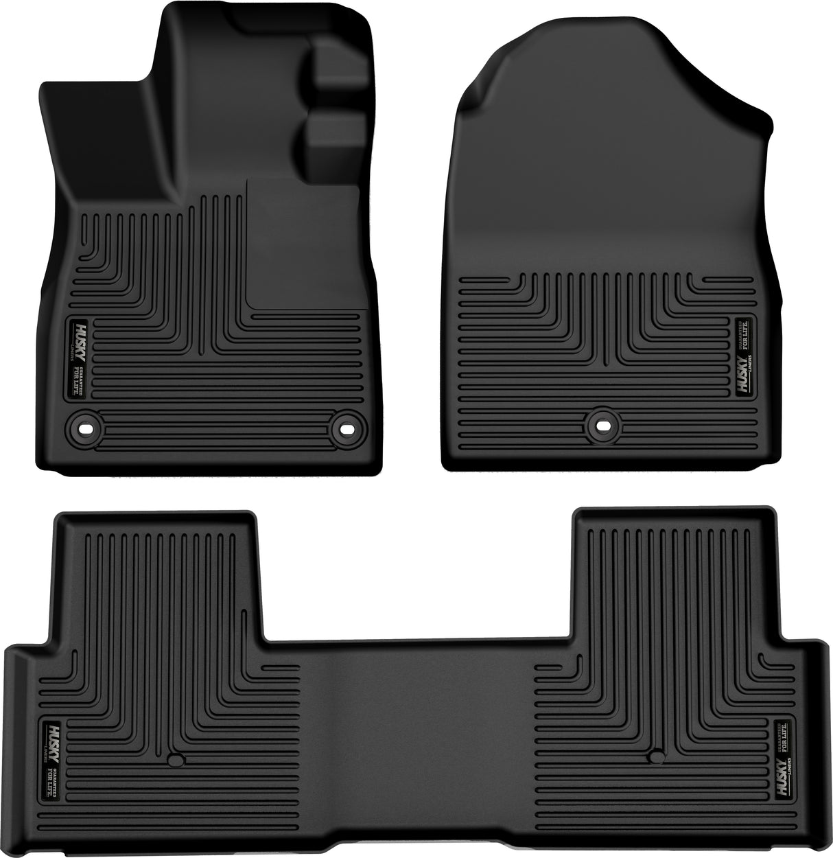 Husky Weatherbeater Front & 2nd Seat Floor Liners 95821 Husky Liners Floor Liner  AXOPROS