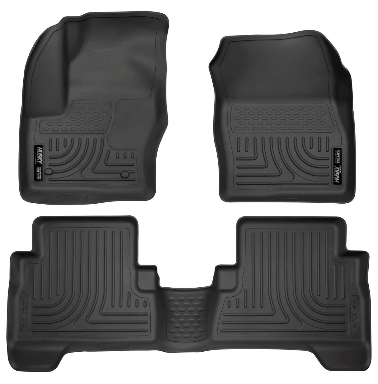 Husky Weatherbeater Front & 2nd Seat Floor Liners 99461 Husky Liners Floor Liner AXOPROS