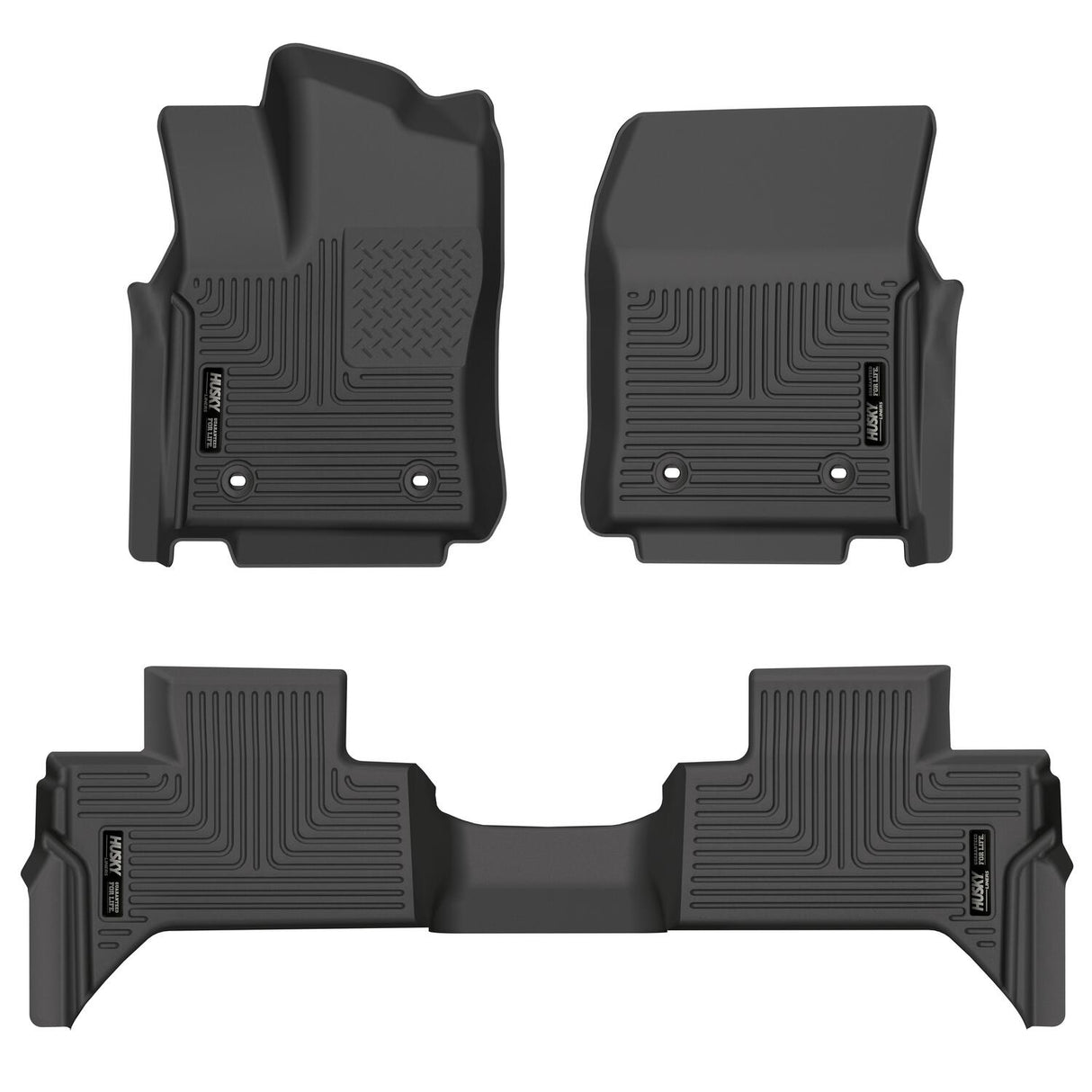 Husky Weatherbeater Front & 2nd Seat Floor Liners 99471 Husky Liners Floor Liner AXOPROS