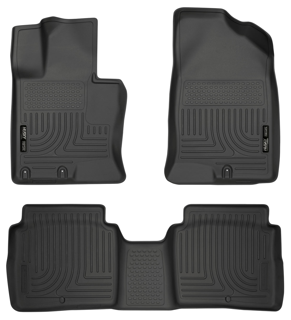 Husky Weatherbeater Front & 2nd Seat Floor Liners 99691 Husky Liners Floor Liner AXOPROS