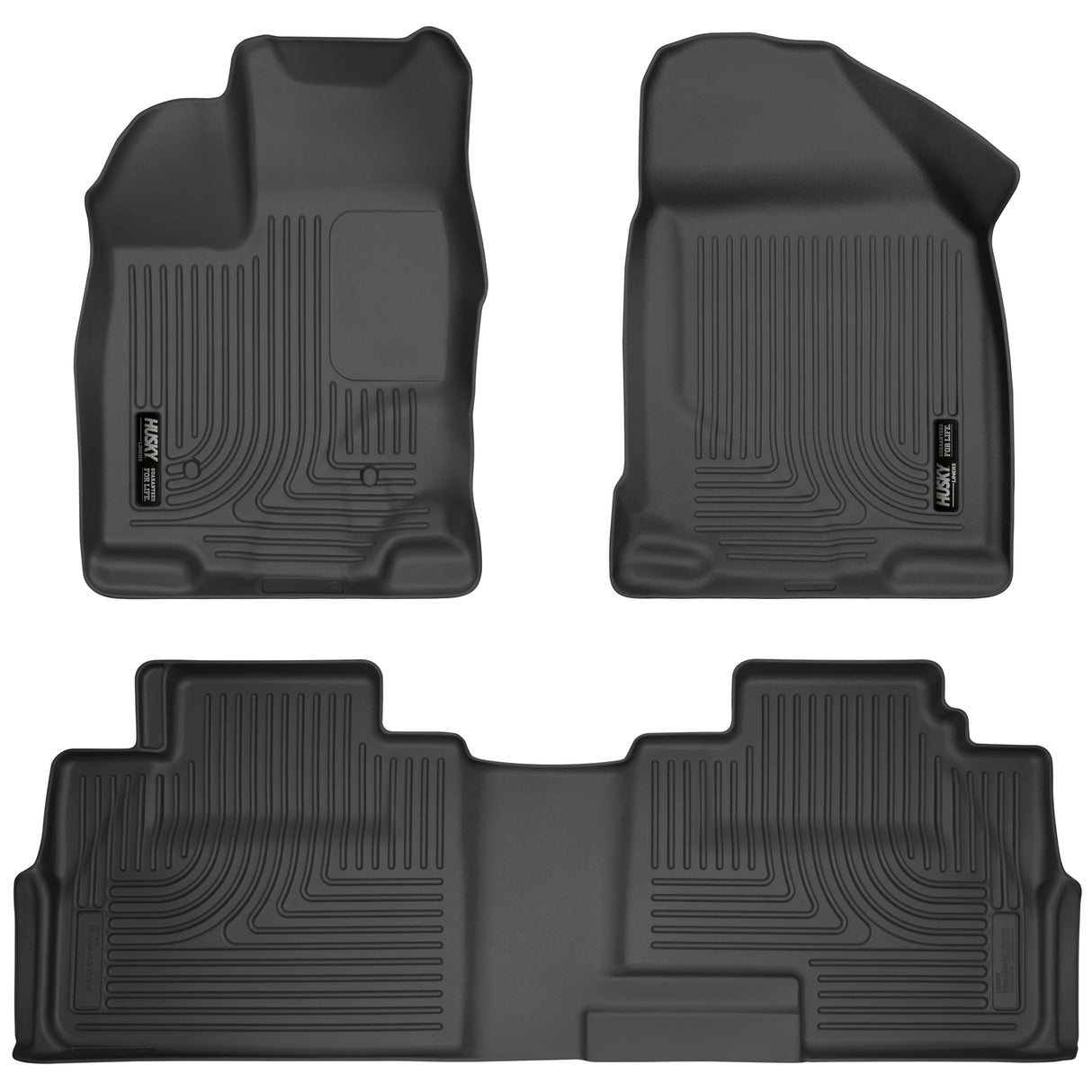 Husky Weatherbeater Front & 2nd Seat Floor Liners 99761 Husky Liners Floor Liner AXOPROS