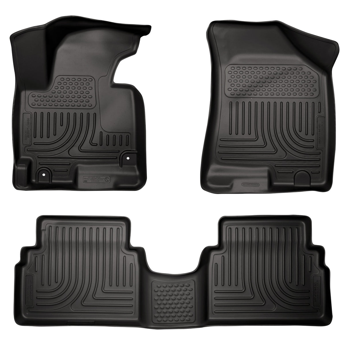 Husky Weatherbeater Front & 2nd Seat Floor Liners 99821 Husky Liners Floor Liner AXOPROS