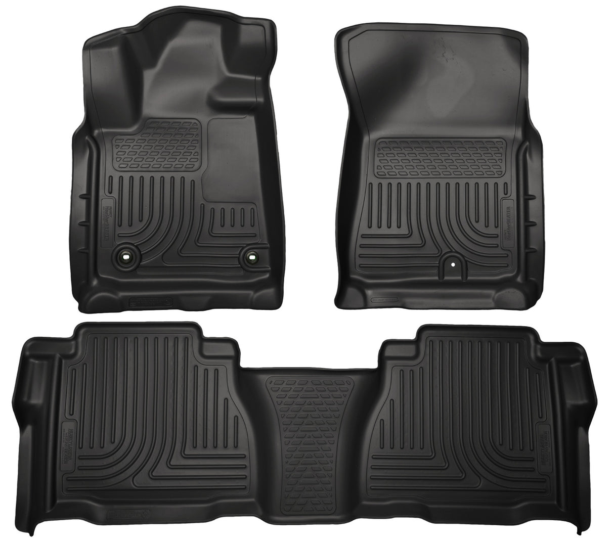Husky Weatherbeater Front & 2nd Seat Floor Liners (Footwell Coverage) 99591 Husky Liners Floor Liner AXOPROS