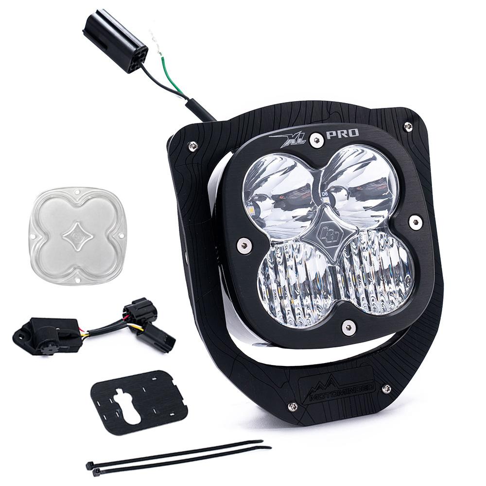 Husqvarna XL Pro (D/C) Headlight Kit W/ Dimmer Baja Designs Headlight Conversion Kit AXOPROS