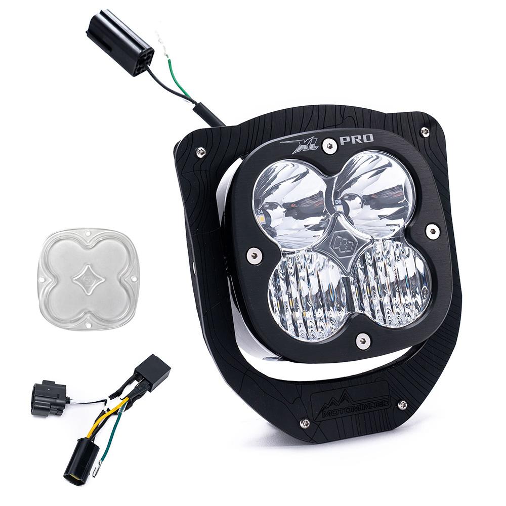 Husqvarna XL Pro (D/C) Headlight Kit W/ Hi-Low Harness Baja Designs Headlight Conversion Kit AXOPROS