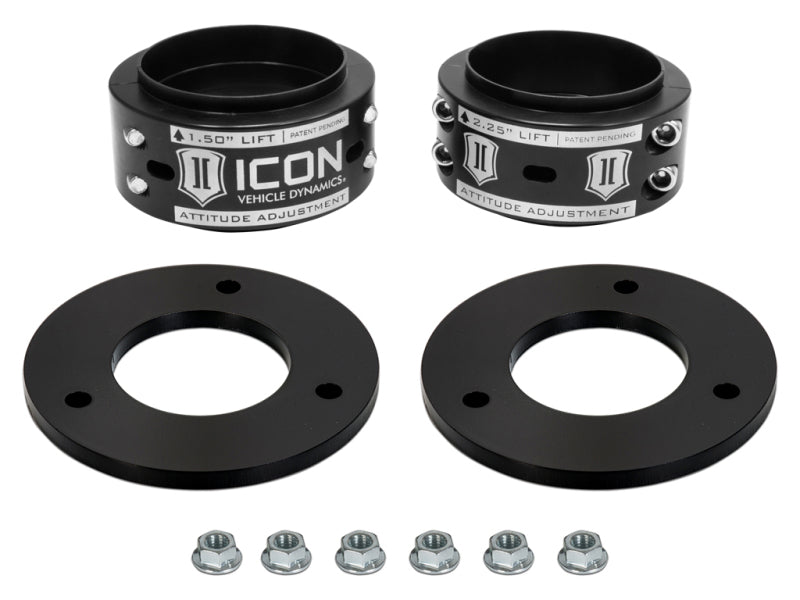 ICON 17-20 Ford Raptor .5-2.25 AAC Leveling Kit ICON Leveling Kits AXOPROS