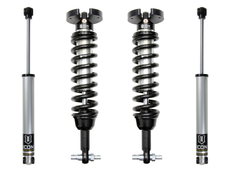 ICON 2019+ GM 1500 1.5-3.5in Stage 1 Suspension System ICON Coilovers AXOPROS