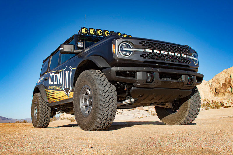 ICON 2021+ Ford Bronco Hoss 1.0 Rear EXP Coilover 2.5in ICON Shocks and Struts AXOPROS