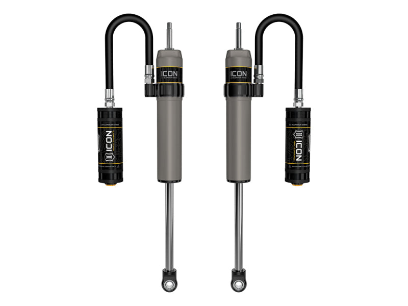 Icon 2024 Toyota Land Cruiser 250/2024 Lexus GX550, 2.5 Aluminum Series Shocks 0-3 in Lift - Rear ICON Shocks and Struts AXOPROS