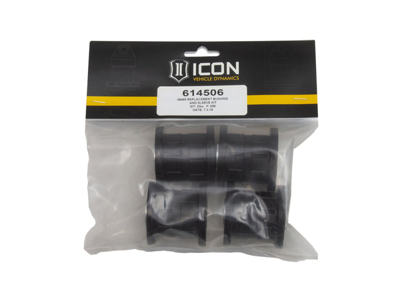 ICON 58460 Replacement Bushing & Sleeve Kit ICON Bushing Kits AXOPROS