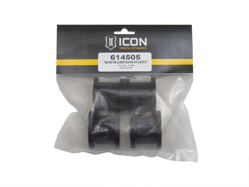 ICON 78600 / 78601 Replacement Bushing & Sleeve Kit ICON Bushing Kits AXOPROS