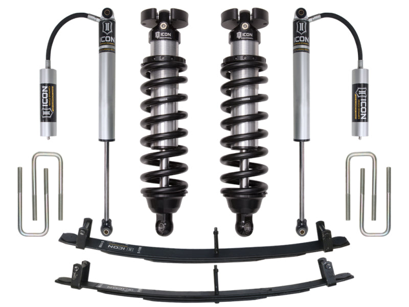 ICON 95.5-04 Toyota Tacoma 0-3in Stage 2 Suspension System ICON Coilovers AXOPROS