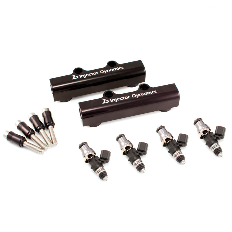 Injector Dynamics 1050cc Inj 04-06 Subaru STI Turbo Top-Feed Conversion Kit Two 2x8 Lower O-Rings Injector Dynamics Fuel Injector Sets - 4Cyl  AXOPROS