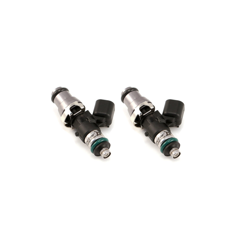 Injector Dynamics ID1050cc Injectors 48mm Length 14mm (Grey) Adaptor Top 14mm Lower O-Ring (Set 2) Injector Dynamics Fuel Injector Sets - 2Cyl AXOPROS