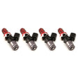 Injector Dynamics ID1050X Injectors WRX-16B Bottom Adaptors 11mm (Red) Adaptors (Set of 4) Injector Dynamics Fuel Injector Sets - 4Cyl  AXOPROS