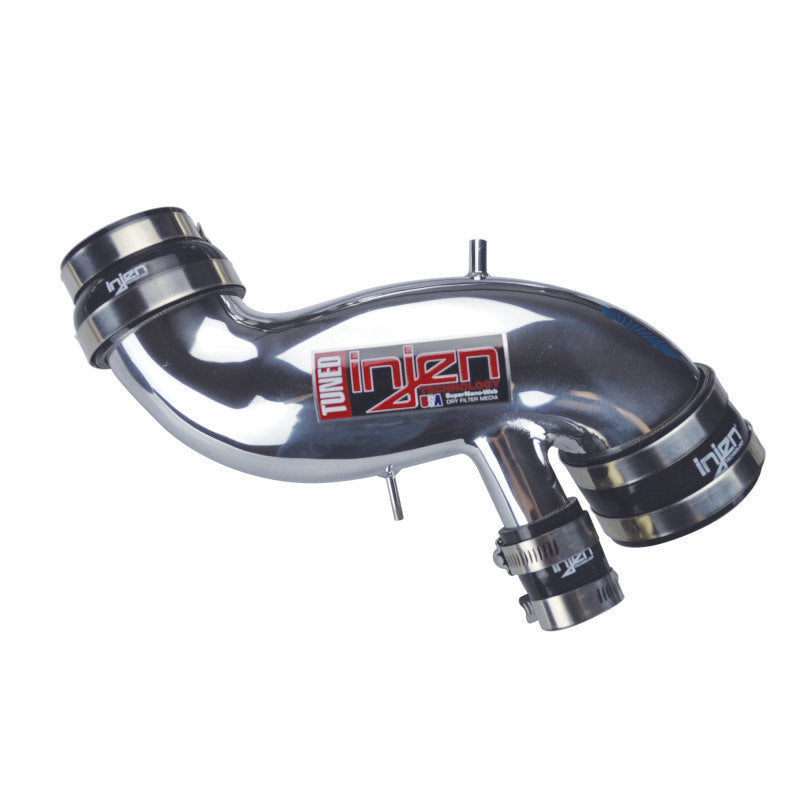 Injen 03-06 Evo 8/9/MR Cast Aluminum Intake System w/ Full Intercooler Piping Polished Short Ram Int Injen Cold Air Intakes  AXOPROS