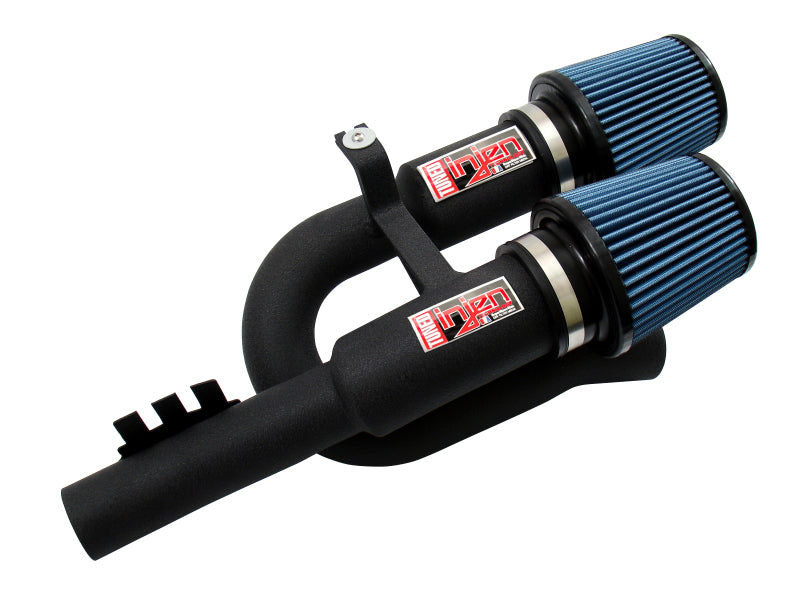 Injen 07-09 335i E92 / 08-09 135i E82 3.0L L6 Twin intake Wrinkle Black Short Ram Intake Injen Cold Air Intakes  AXOPROS