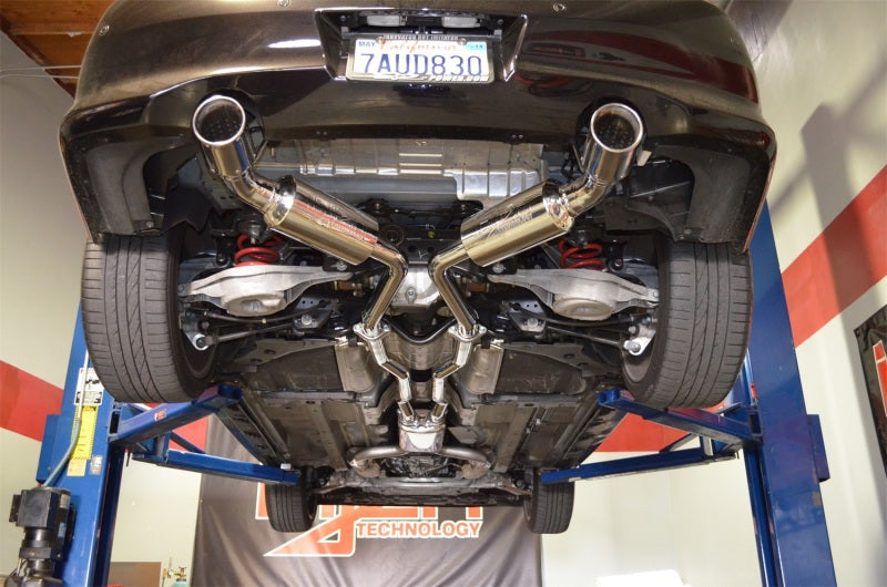 Injen 08-13 Infiniti G37/G37 IPL Coupe 3.7L 76mm Stainless Steel Exhaust w/ Titanium Tips Injen Catback AXOPROS