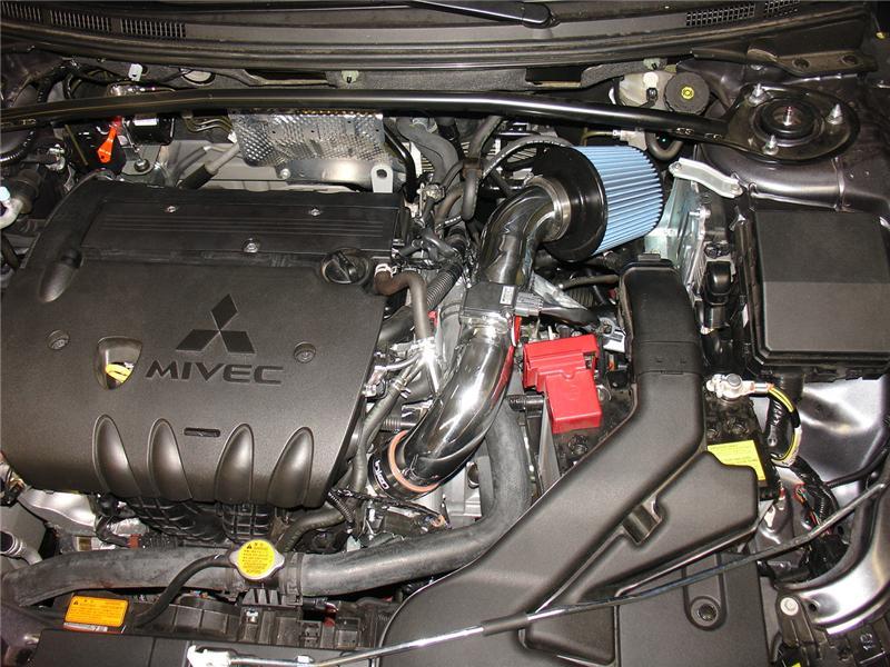 Injen 08-13 Lancer/Outlander Sport 2.0L 4 Cyl. Polished Short Ram Intake w/ MR Tech/Air Fusion Injen Cold Air Intakes AXOPROS