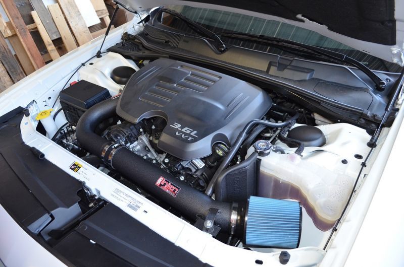 Injen 11-14 Chrysler 300/Dodge Charger/Challenger V6 3.6L Pentastar w/MR Tech&Heat Shield Wrinkle Bl Injen Cold Air Intakes AXOPROS