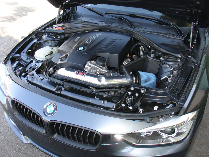 Injen 12-13 BMW 335i (N55) 3.0L L6 (turbo) AUTO TRANS ONLY Wrinkle Black Short Ram Intake w/ MR Tech Injen Cold Air Intakes  AXOPROS