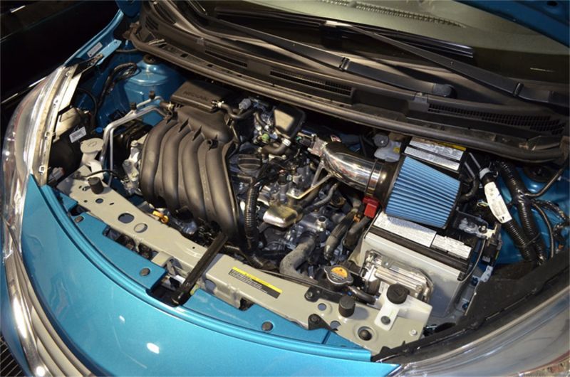 Injen 13-19 Nissan Versa Note 1.6L 4 Cyl. Black Short Ram Intake w/ MR Technology Injen Cold Air Intakes AXOPROS