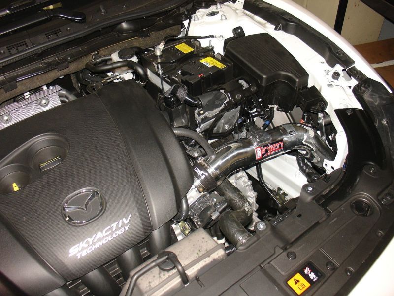 Injen 14-15 Mazda 6 2.5L 4cyl Black Cold Air Intake w/ MR Tech & Air Fusion Injen Cold Air Intakes AXOPROS